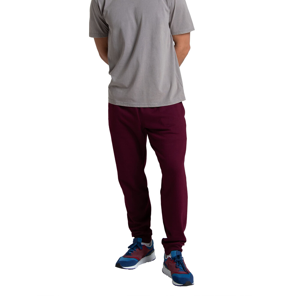 Fruit of the Loom Men's Eversoft Fleece Joggers with Pockets  Relaxed