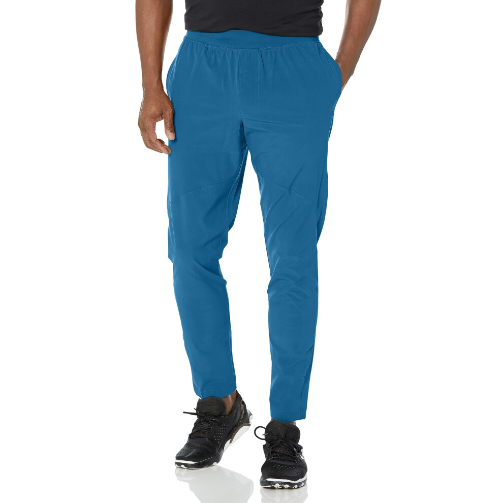 Under Armour Mens Stretch Woven Tapered Pants  (426) Varsity Blue / /