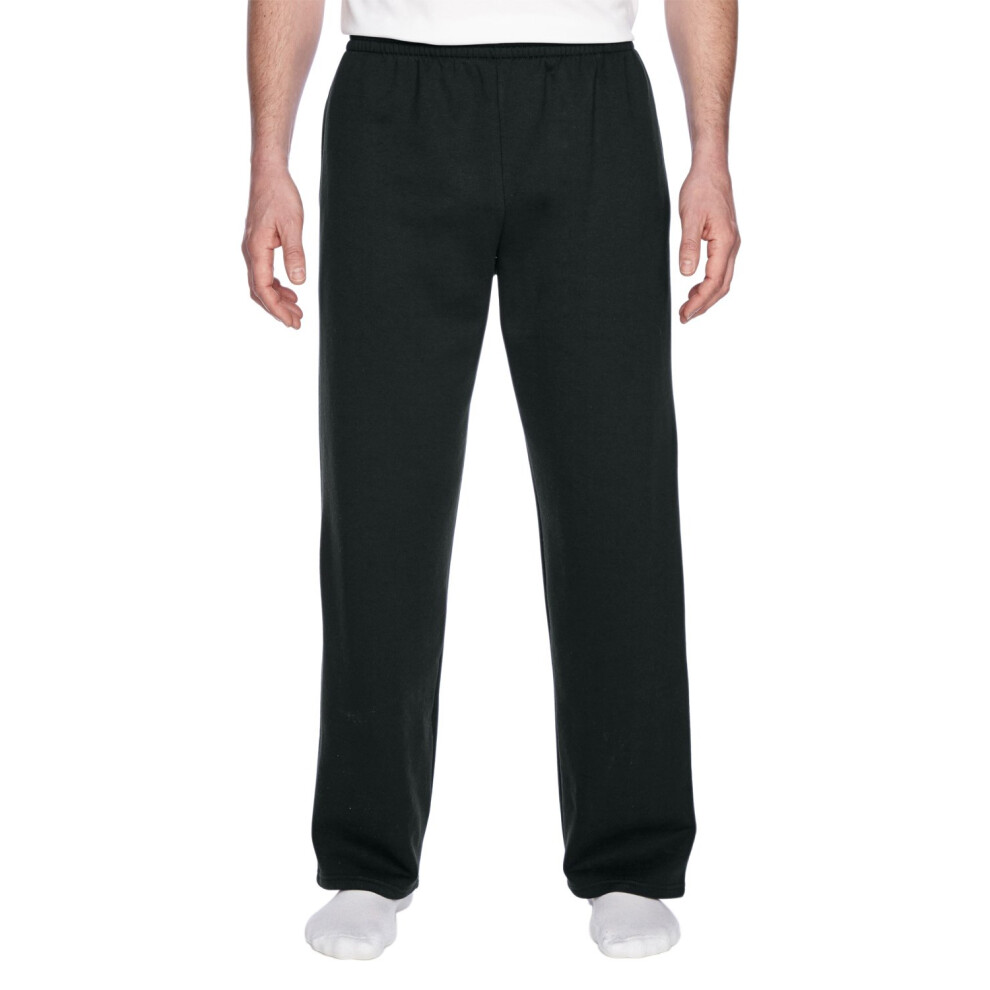 Fruit of the Loom Men's Fleece Sweatpants  Black  XX-Large