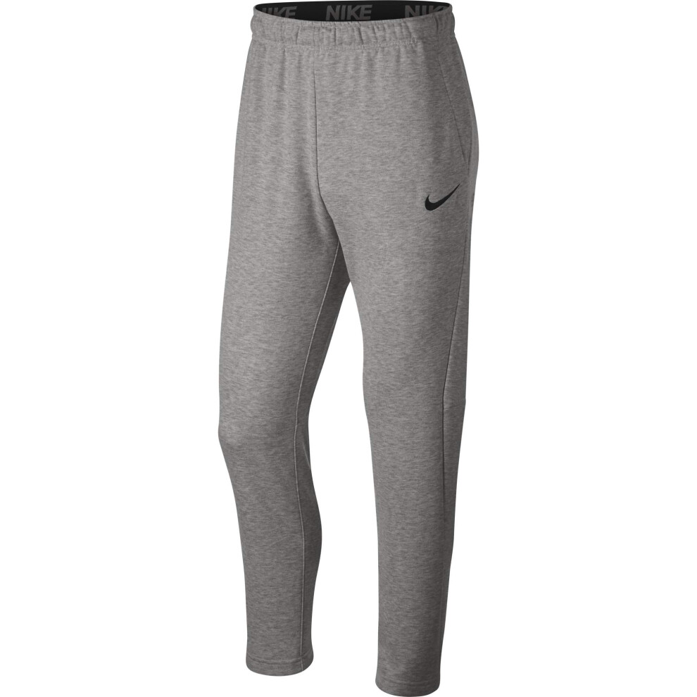 Nike Men's Dry Fleece Training Pants  Dark Grey Heather/Black  XX-Larg