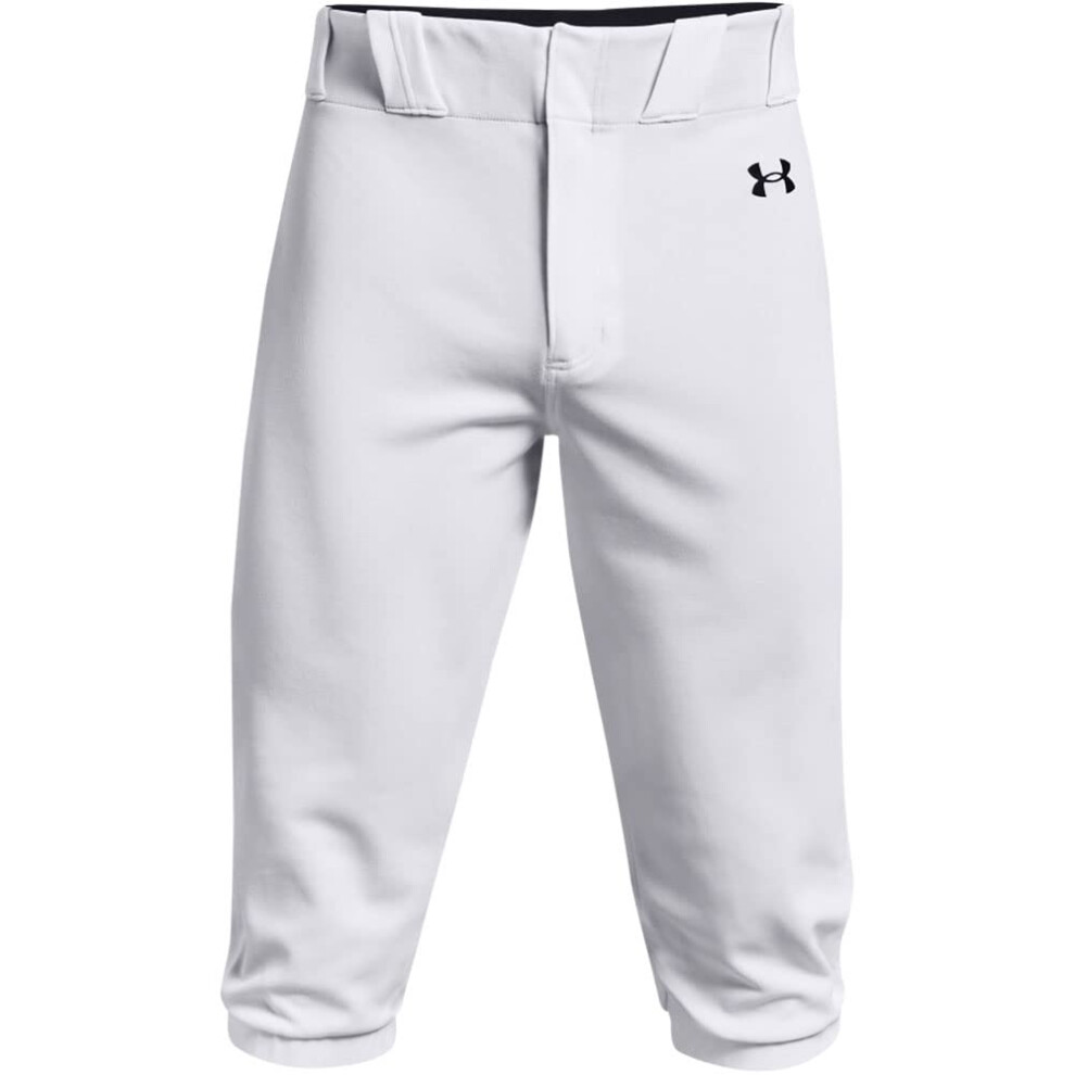 Under Armour Men's Gameday Vanish Knicker 21 Pants  White (100)/Black