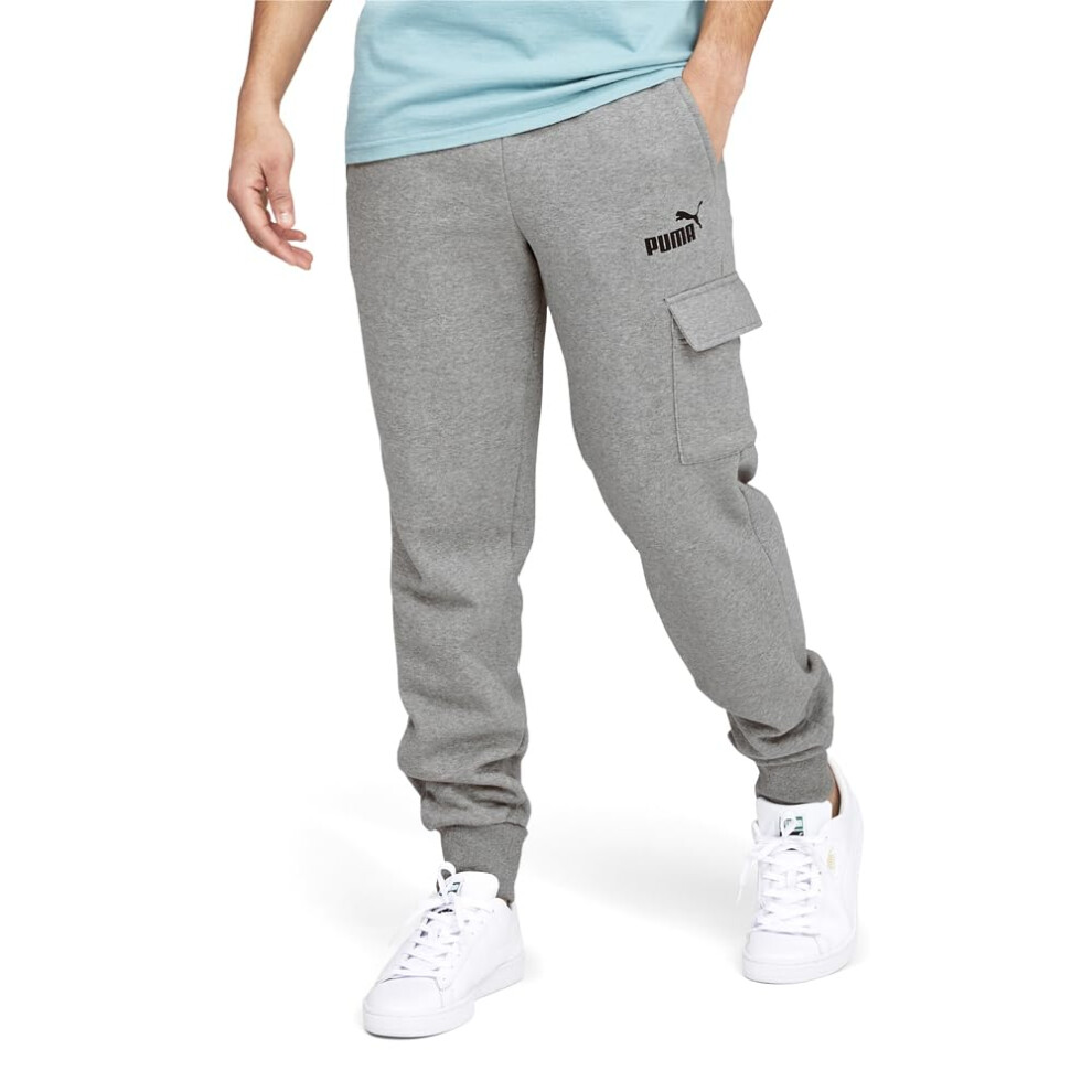 PUMA Men's Essentials Cargo Pants (Available in Big and Tall Sizes)