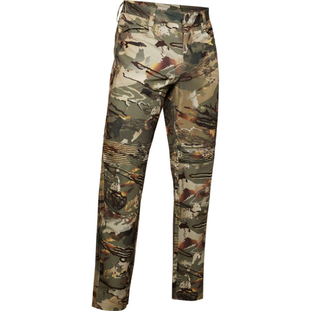 Under Armour mens Backwoods Straight Leg Pants   Ua Forest 2.0 Camo (9