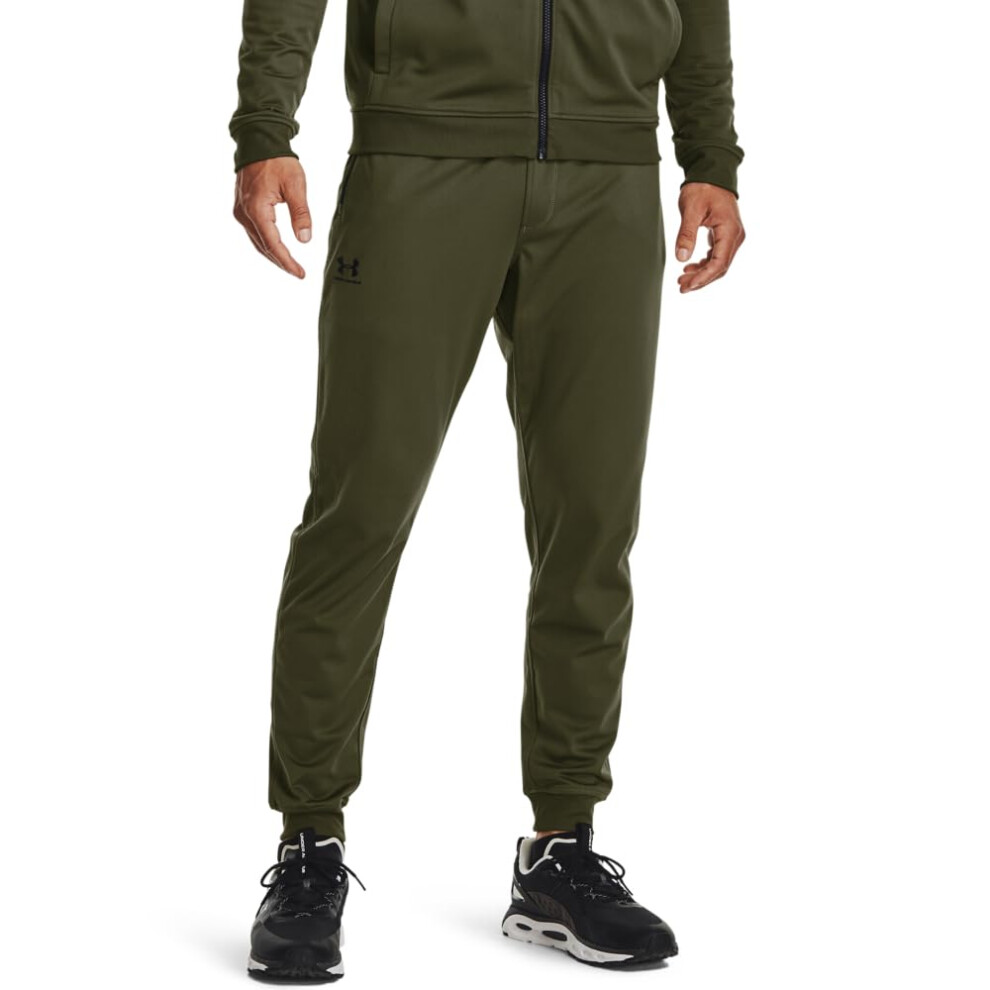 Under Armour Men's Sportstyle Tricot Joggers  Marine Od Green (390)/Bl