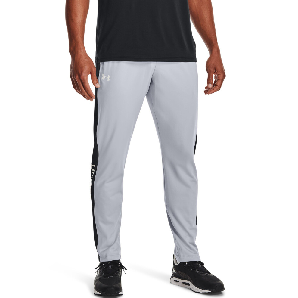 Under Armour Men's Brawler Pants  Mod Gray (011)/White  XX-Large