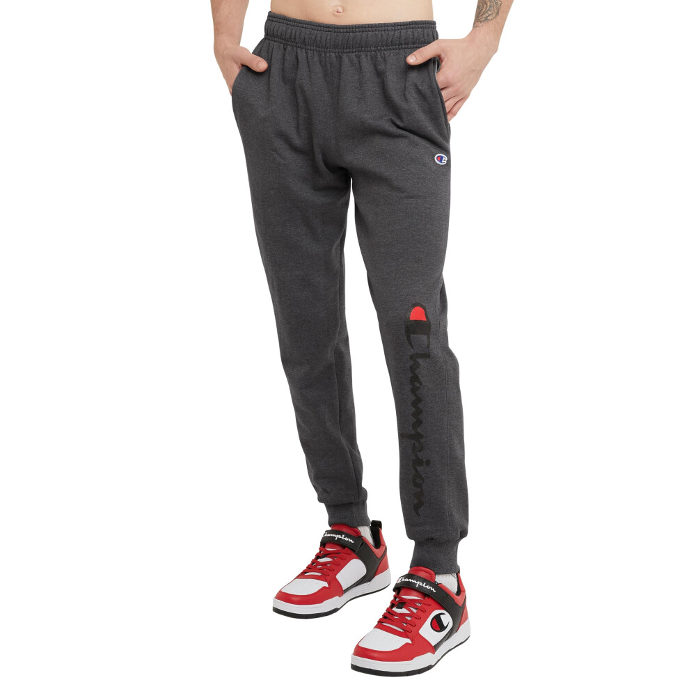 Champion Mens Joggers  Powerblend  Fleece Comfortable For (Reg. Or Big