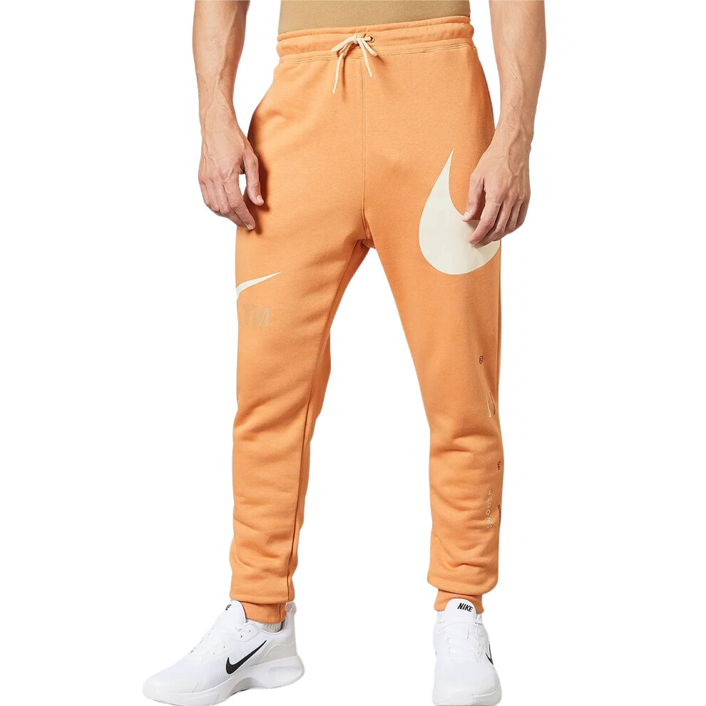 Nike Sportswear Swoosh Men's Semi-Brushed Back Pants (as1  Alpha  m  R