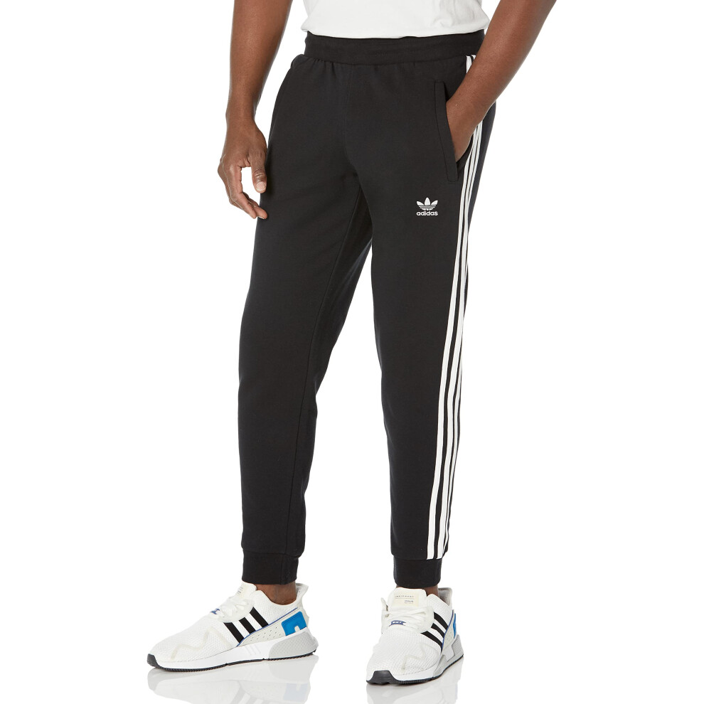 adidas Originals Men's Adicolor Classics 3-Stripes Pants  Black  Large