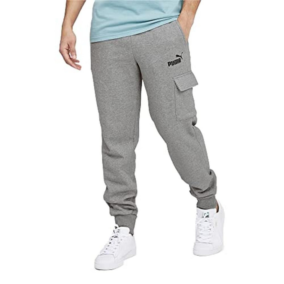 PUMA Men's Essentials Cargo Pants (Available in Big and Tall Sizes)