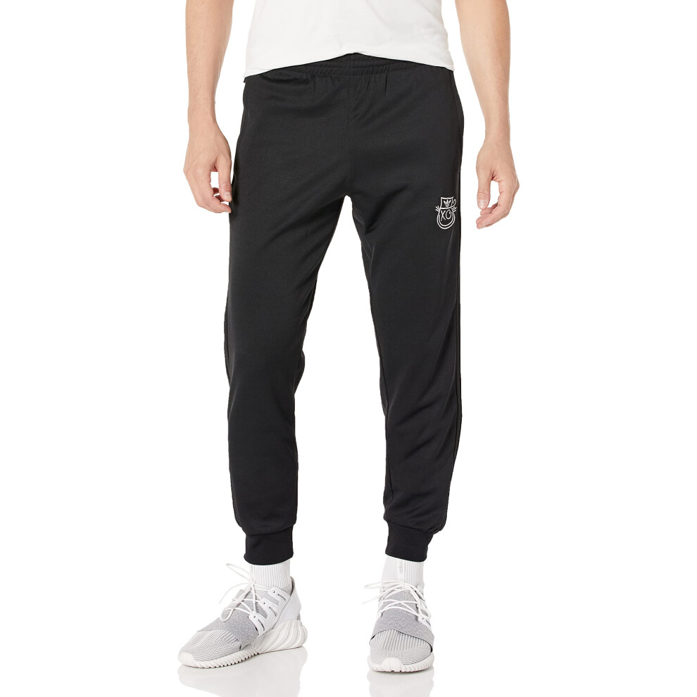 adidas Originals Men's Andre Saraiva Superstar Track Pants  Black  Lar