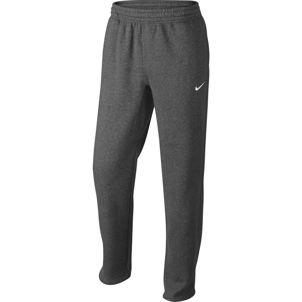 Nike Men's Club OH Pants - Swoosh Charcoal Heather/White Pants MD X 34