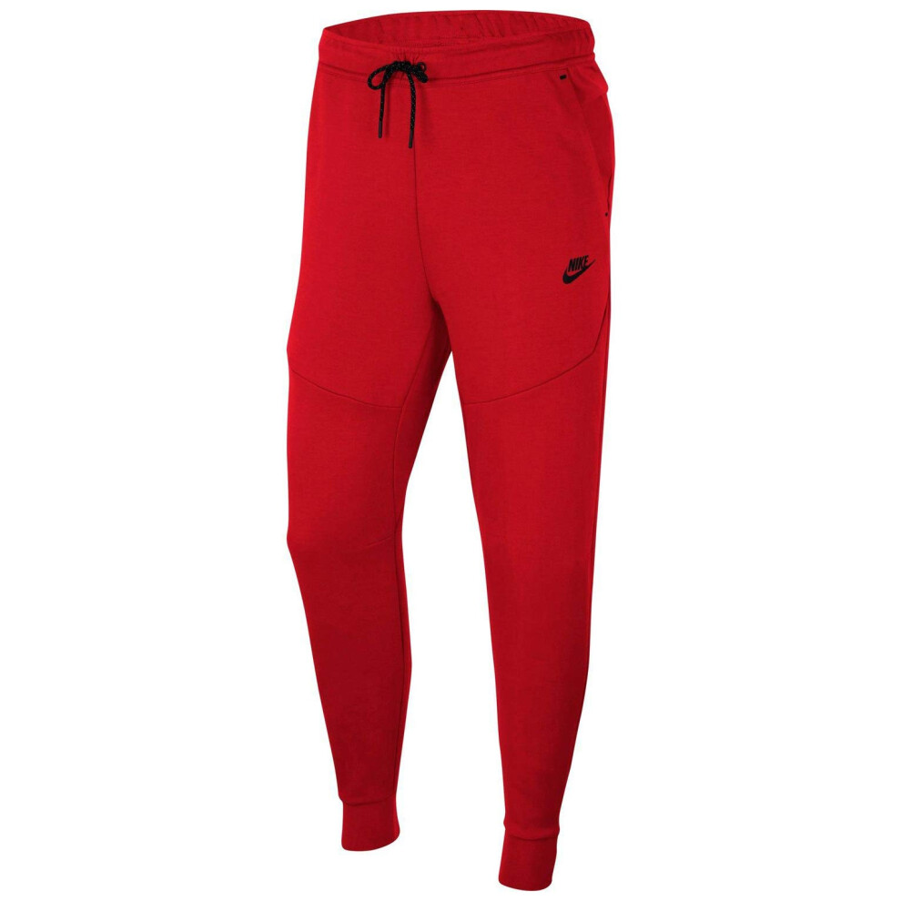 Nike Sportswear Tech Fleece Men's Joggers (University Red/Black  Large