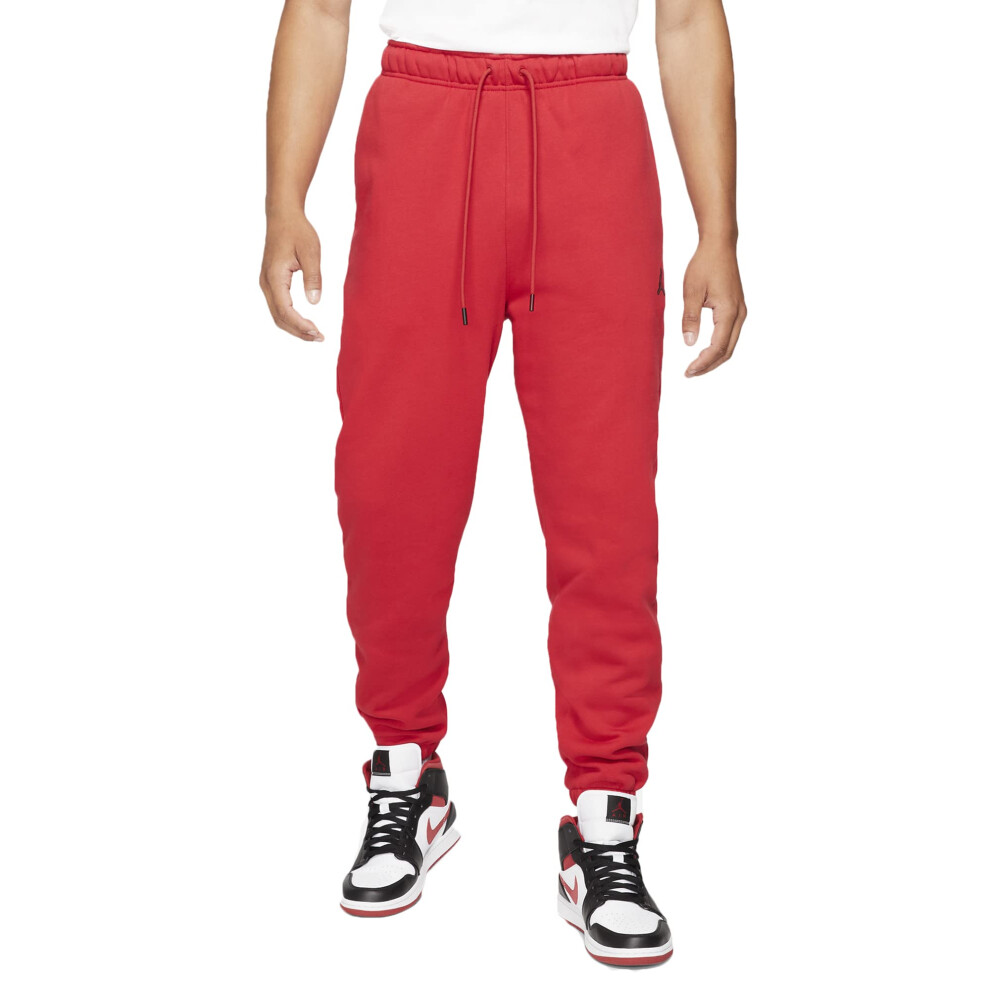 Jordan Men's Gym Red Essential Fleece Joggers (as1  Alpha  m  Regular