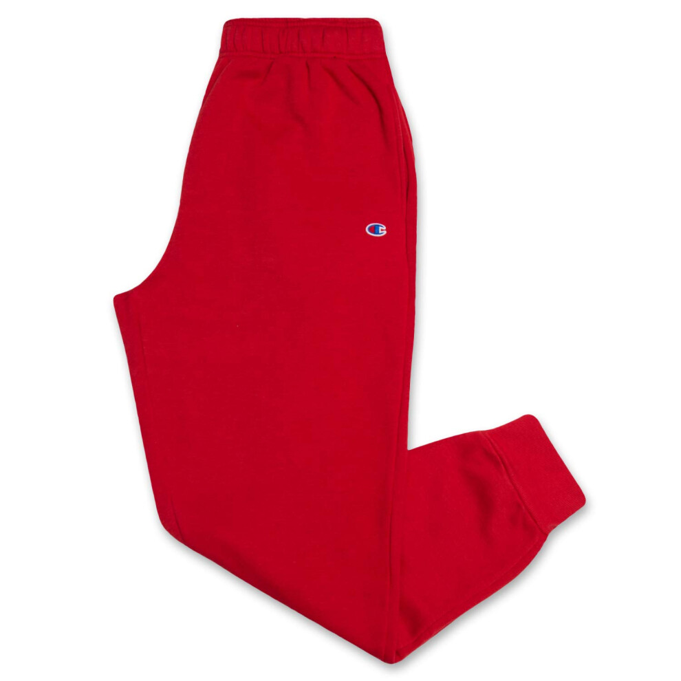 Champion Sweatpants Men Big and Tall Workout Lounge Joggers Red 3X