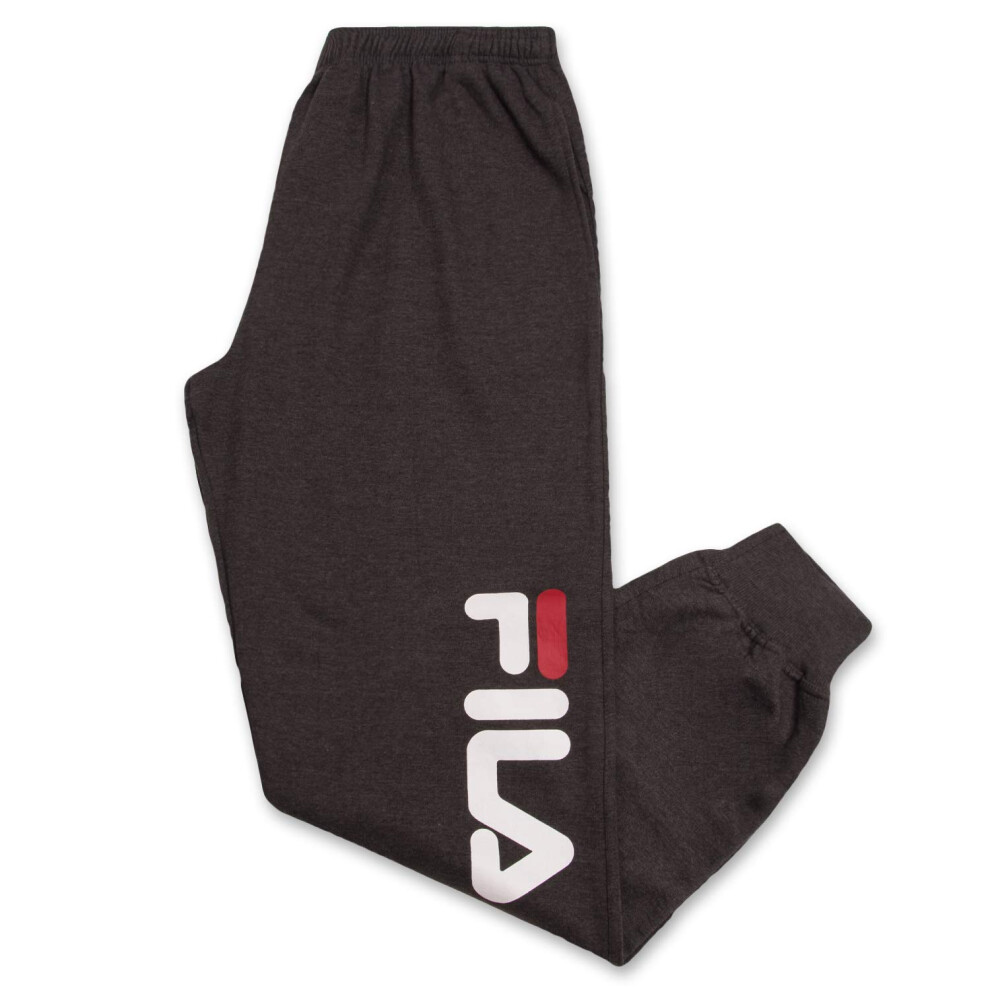 Fila Big and Tall Sweatpants for Men - Mens Fleece Sweatpants Joggers