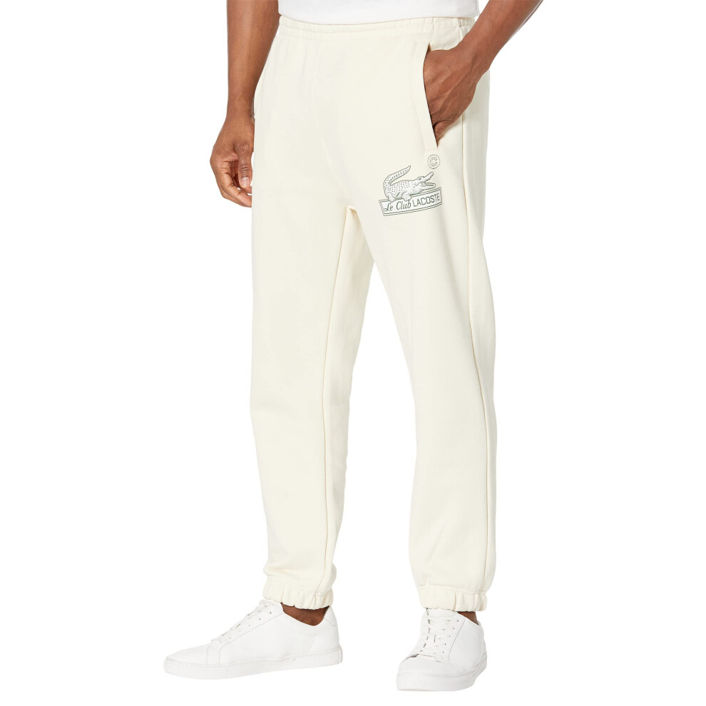 Lacoste Men's Relaxed Fit Track Pant with Adjustbale Waist  Lapland  X