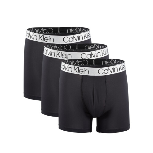 Calvin Klein Calvin Klein Ανδρικά Μικροΐνες Κοντά Σαπούνια Πακέτο 3 (Μαύρο(NP2214-001)/Μαύρο, Μεγάλο)