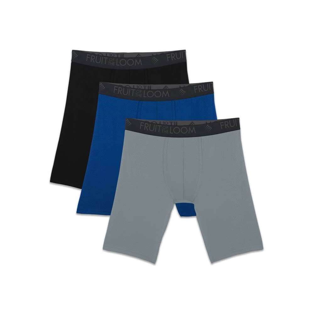 Fruit of the Loom Men's Breathable Underwear  Micro Mesh - Assorted Co