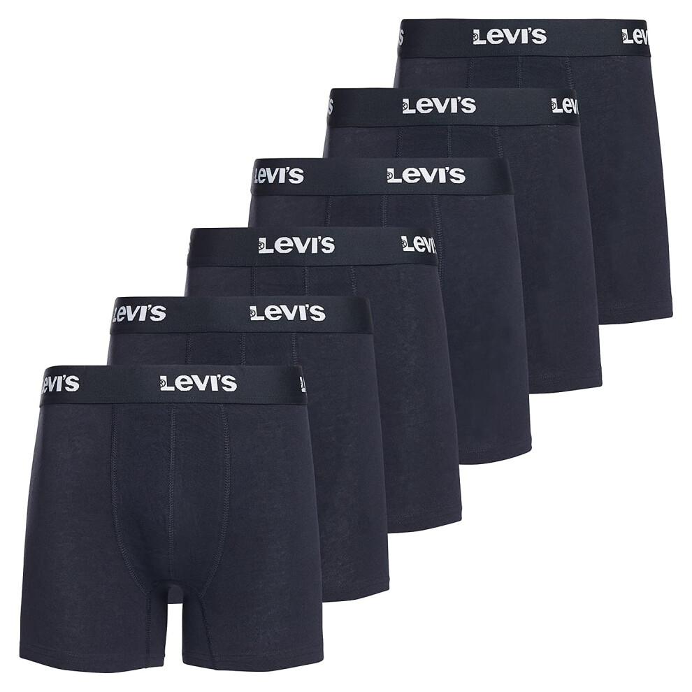 Levi's Mens Boxer Briefs Breathable Cotton Underwear for Men Pack of 6