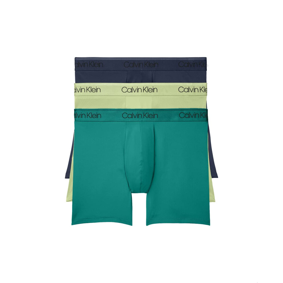 Calvin Klein Men's Micro Stretch 3-Pack Boxer Brief_Discontinued  Coba