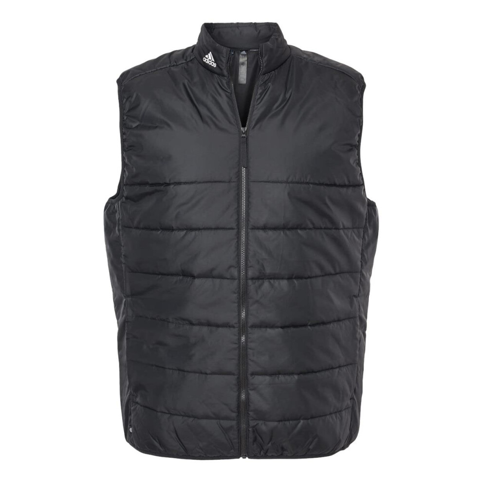 adidas Mens Puffer Vest  L  Black