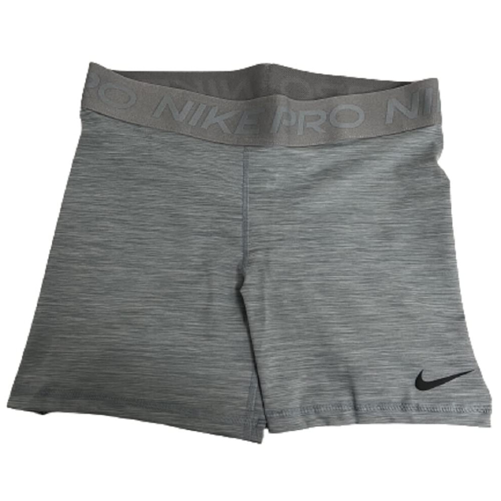 Nike Women's Pro 365 5 Inch Shorts (X-Small  Grey)