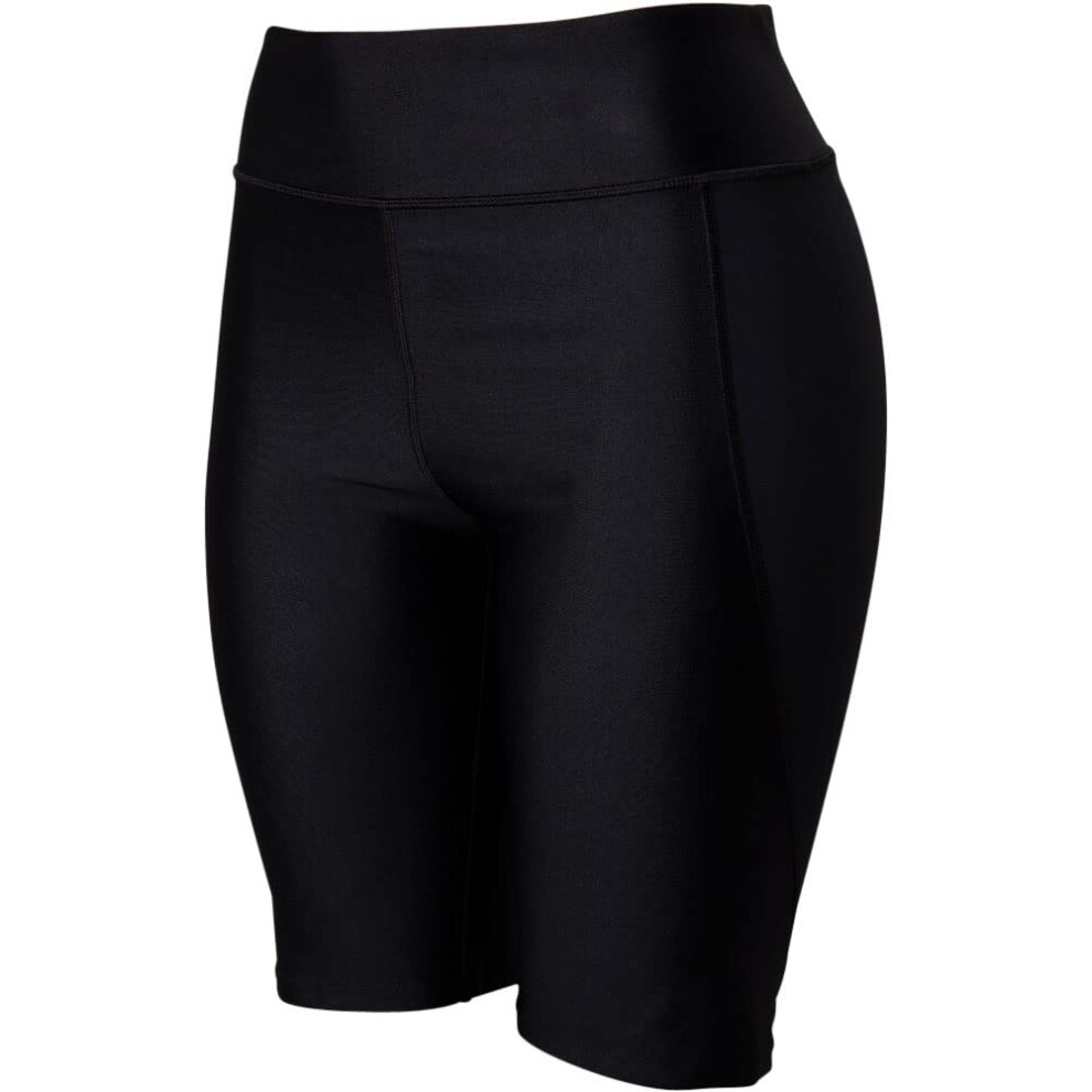 Under Armour Women's Soft Big Logo Sliding Shorts 20   Black (001)/Hal