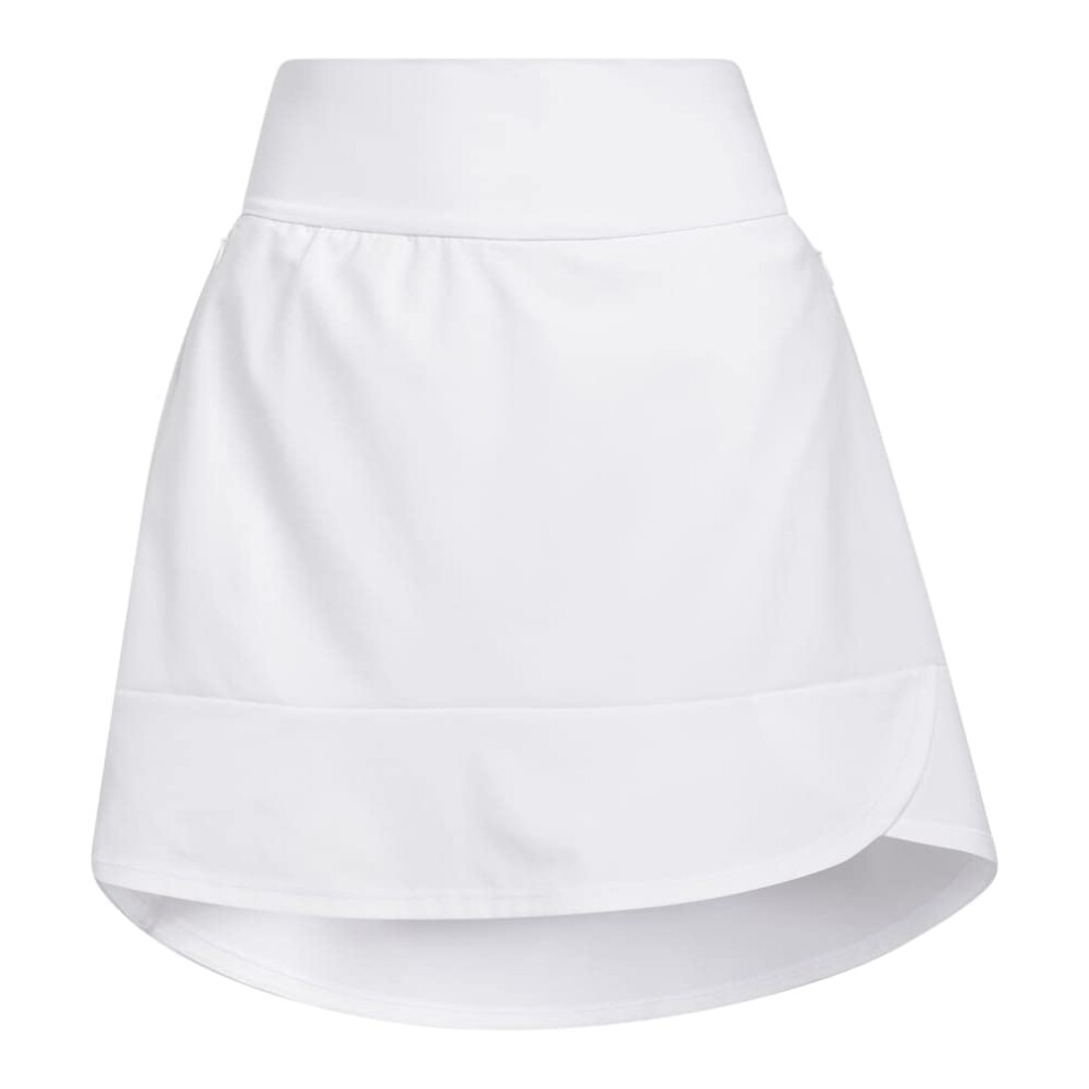 adidas Women's Standard 16 Inch Frill Skort  White  X-Small