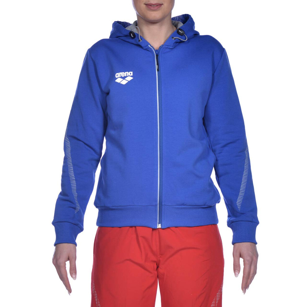 Arena Standard Women's Team Line Full Zip Hooded Jacket  Royal  L