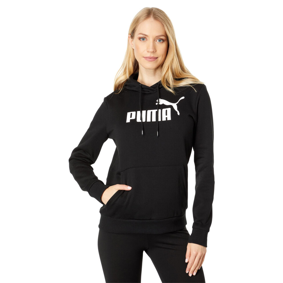 PUMA Womens Essentials Logo Fleece Hoodie (Available In Plus Sizes) Sw