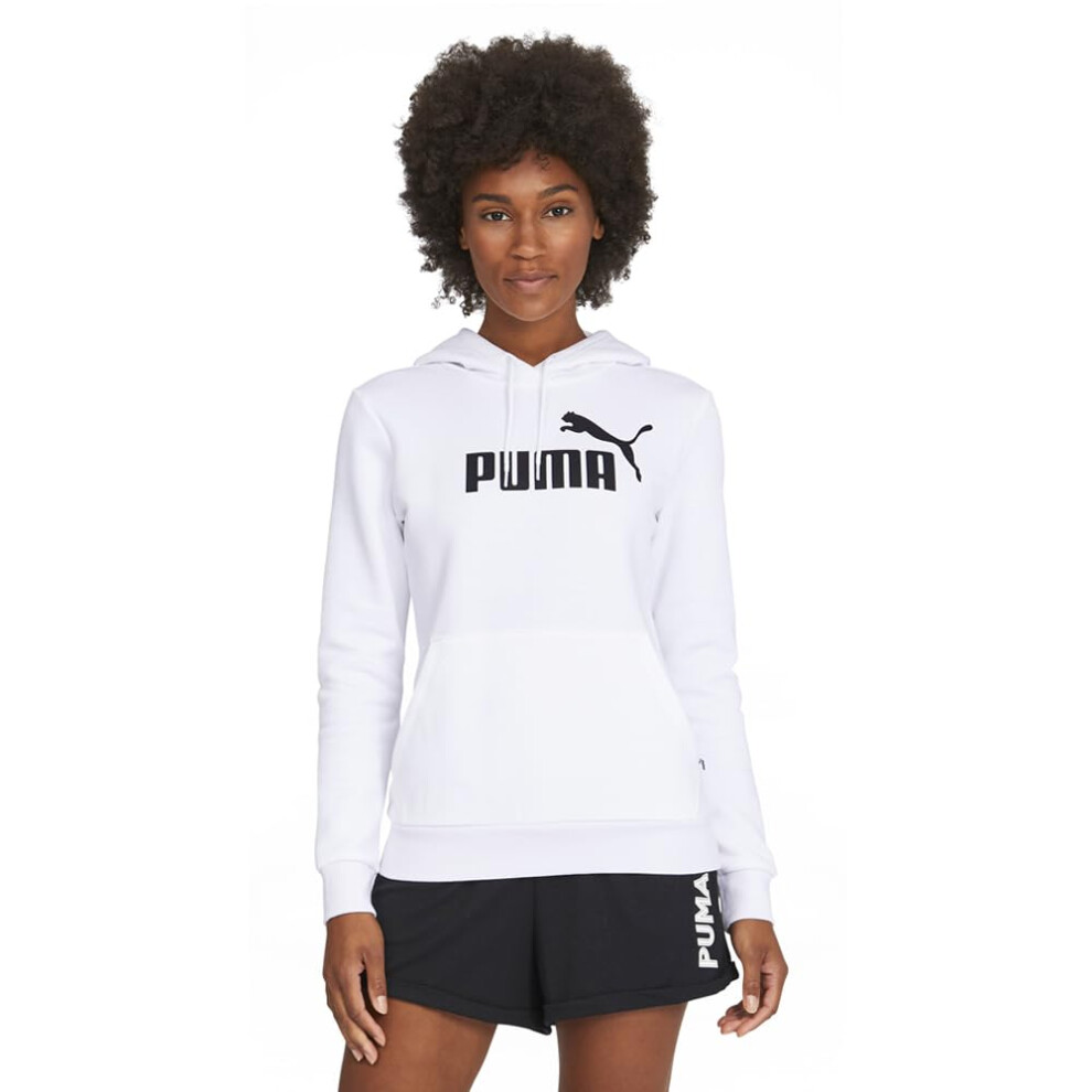 PUMA Women's Essentials Logo Fleece Hoodie (Available in Plus Sizes)