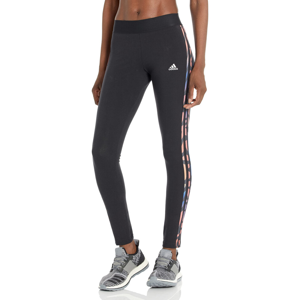 adidas Women's Essentials 3-stripes Leggings  Black  X-Large