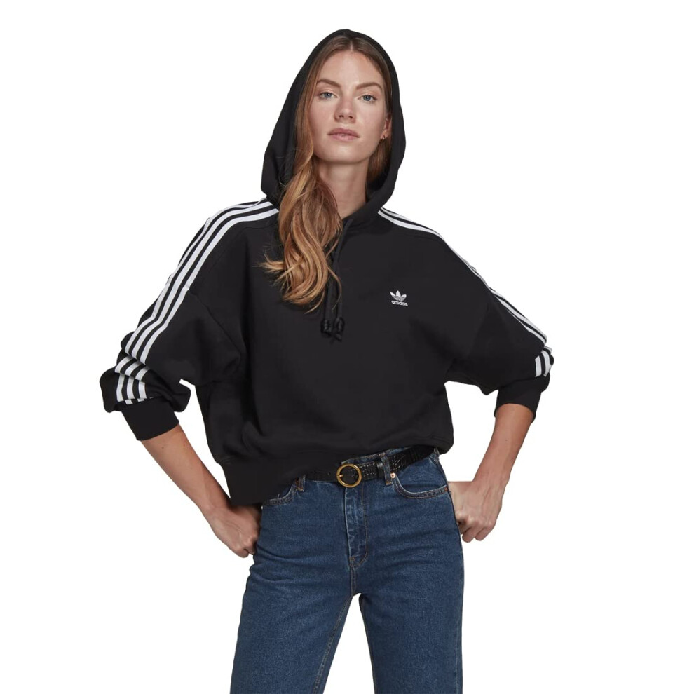 adidas Originals womens Adicolor Classics Cropped Hoodie Hooded Sweats