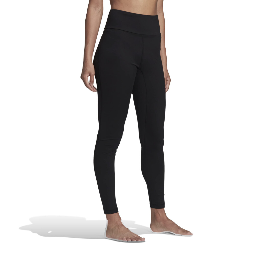 adidas Women's Yoga High Waisted Tights  Core Black  X-Large