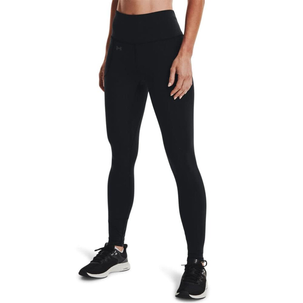 Under Armour Womens Motion Leggings  Black (003)/Jet Gray  X-Large Sho