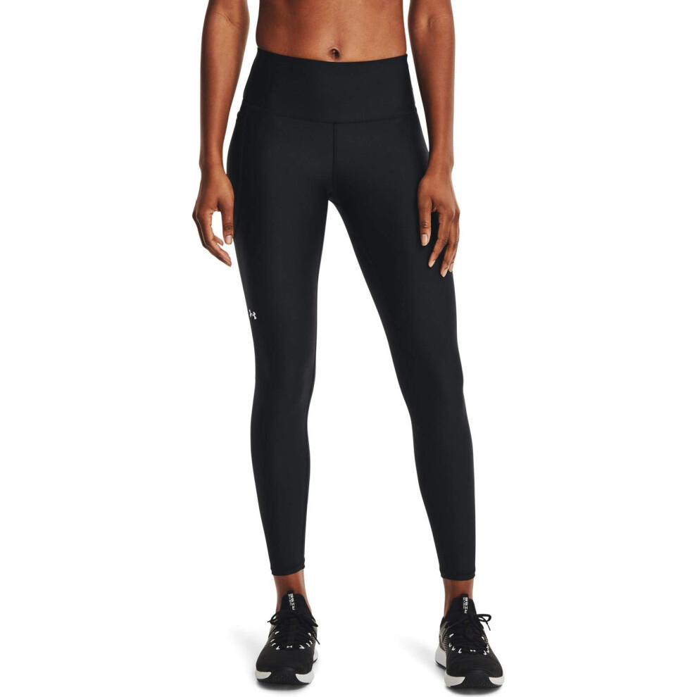 Under Armour Womens HeatGear Armour High No-Slip Waistband Pocketed Le