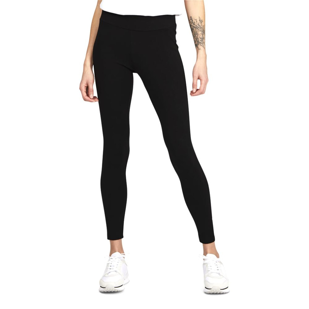 PUMA Essentials Logo Leggings Puma Black/Puma White MD