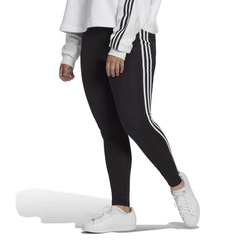 adidas Originals womens Adicolor Classics 3-stripes Leggings  Black  X