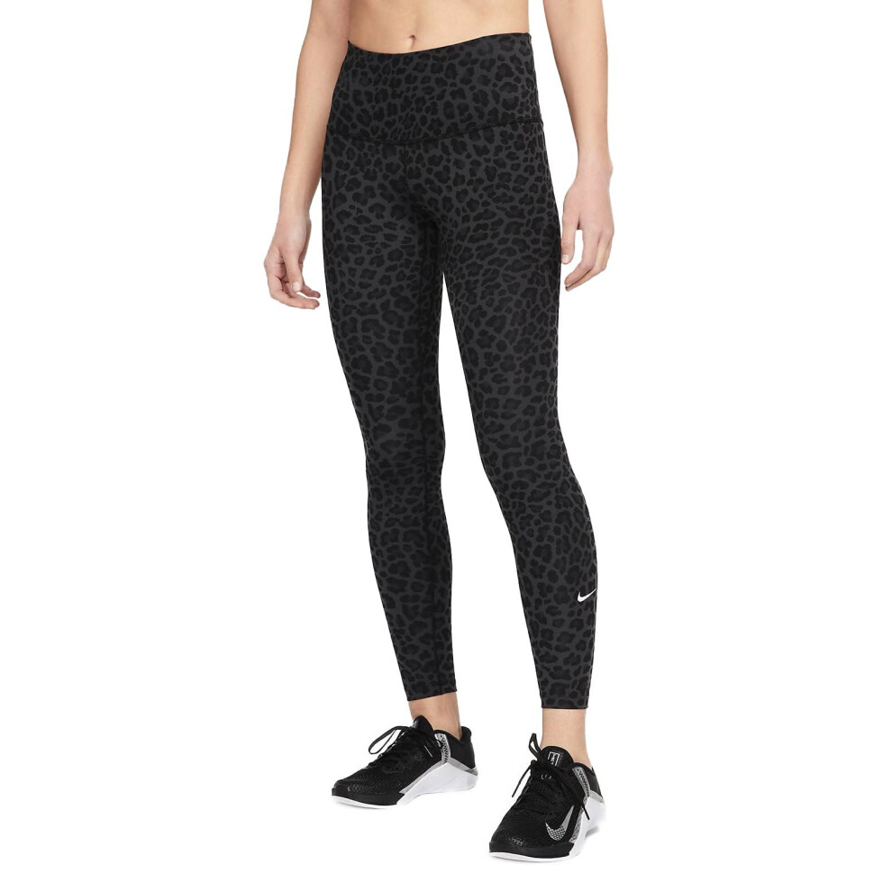 Nike Women's High-Wasted Cheetah Print Leggings (as1  Alpha  xx_l  Reg