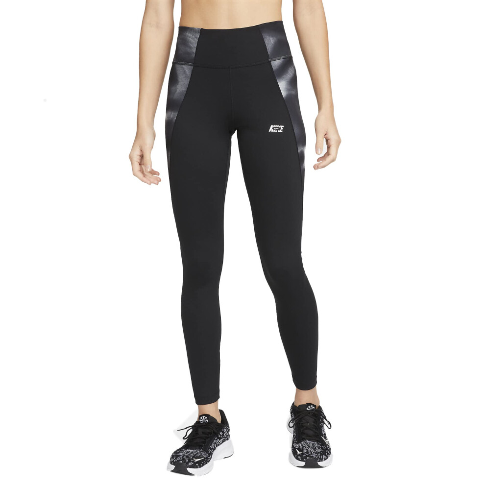 Nike One Icon Clash Women's Mid-Rise Leggings (as1  Alpha  s  Regular