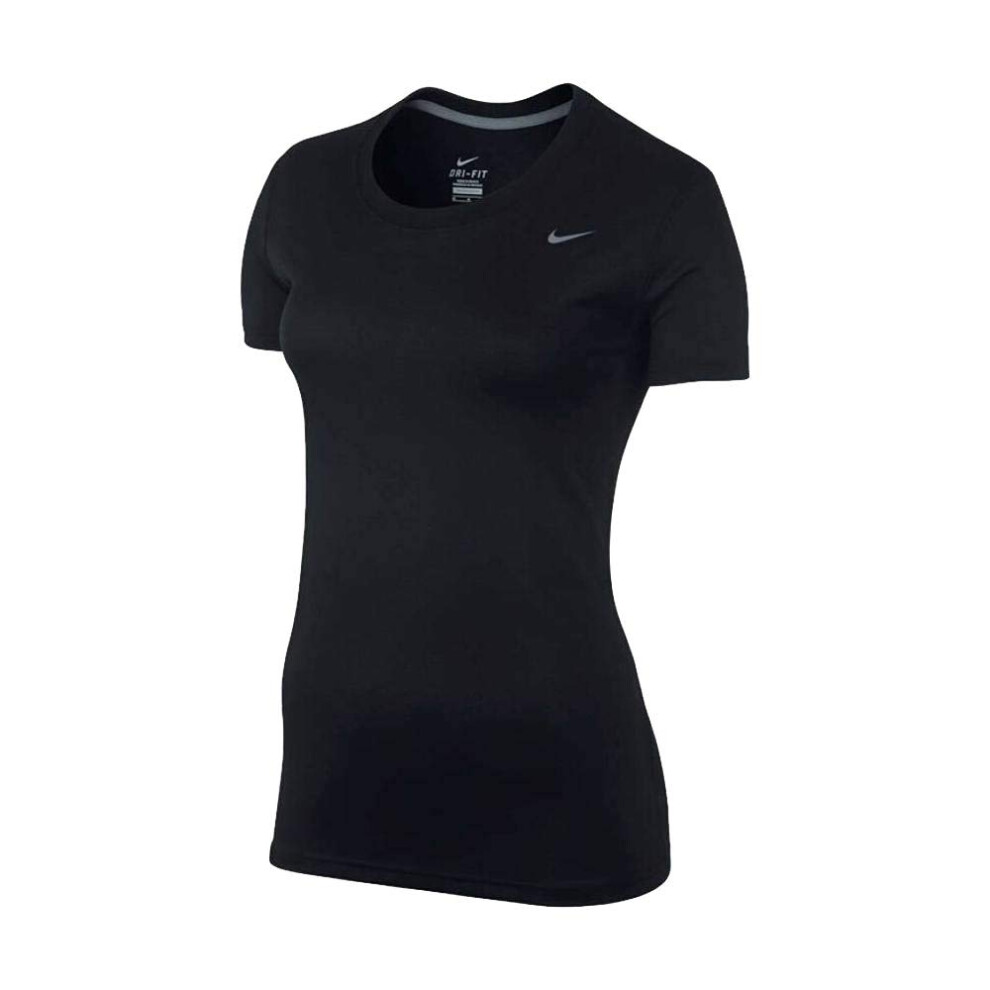 Nike Women's Dri-Fit Legend Short Sleeve T-Shirt  Black/Cool Grey  Med