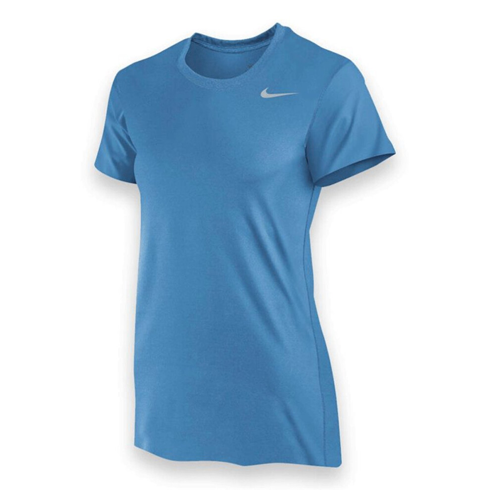 Nike Women's Dri-Fit Legend Short Sleeve T-Shirt (Medium  Valor Blue)