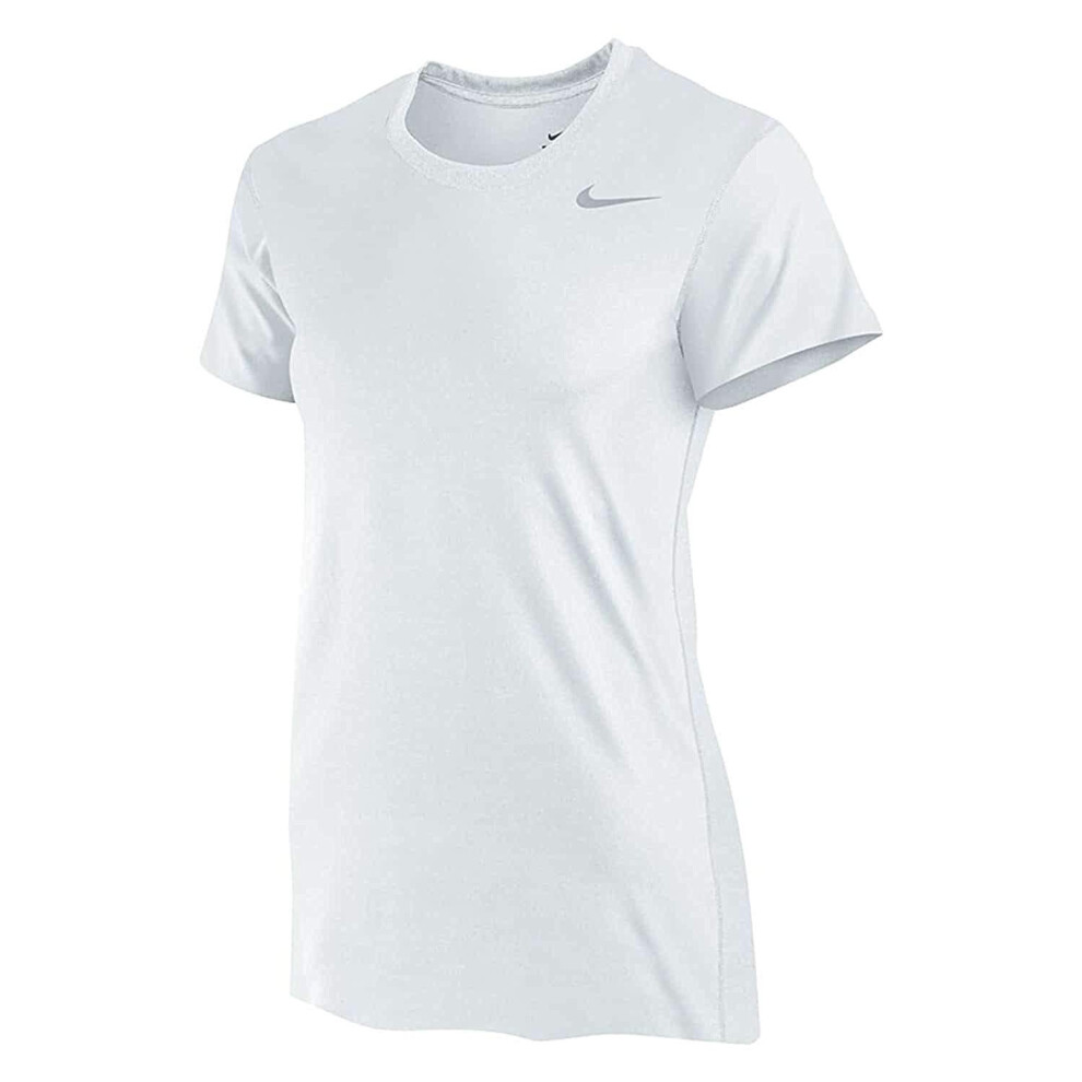 Nike Women's Dri-Fit Legend T-Shirt (Large  White)