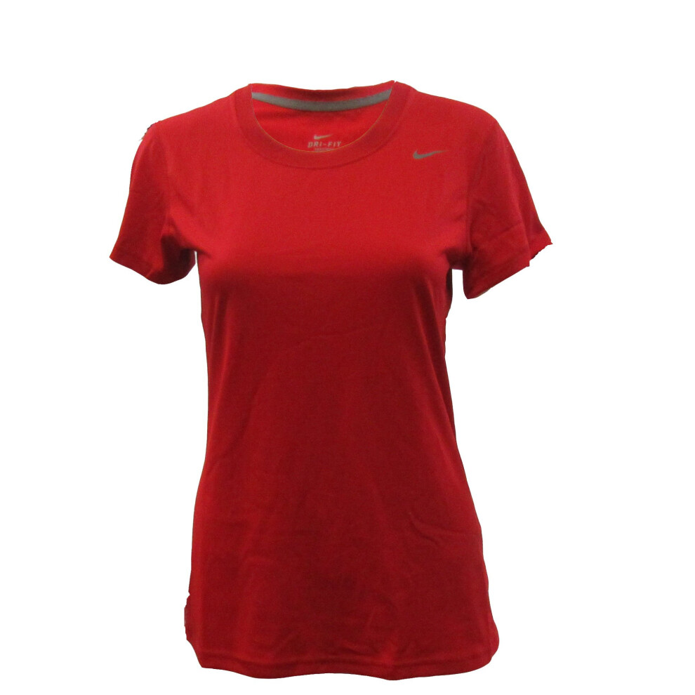 Nike Womens Dri-Fit Legend T-Shirt (Small  Scarlet)