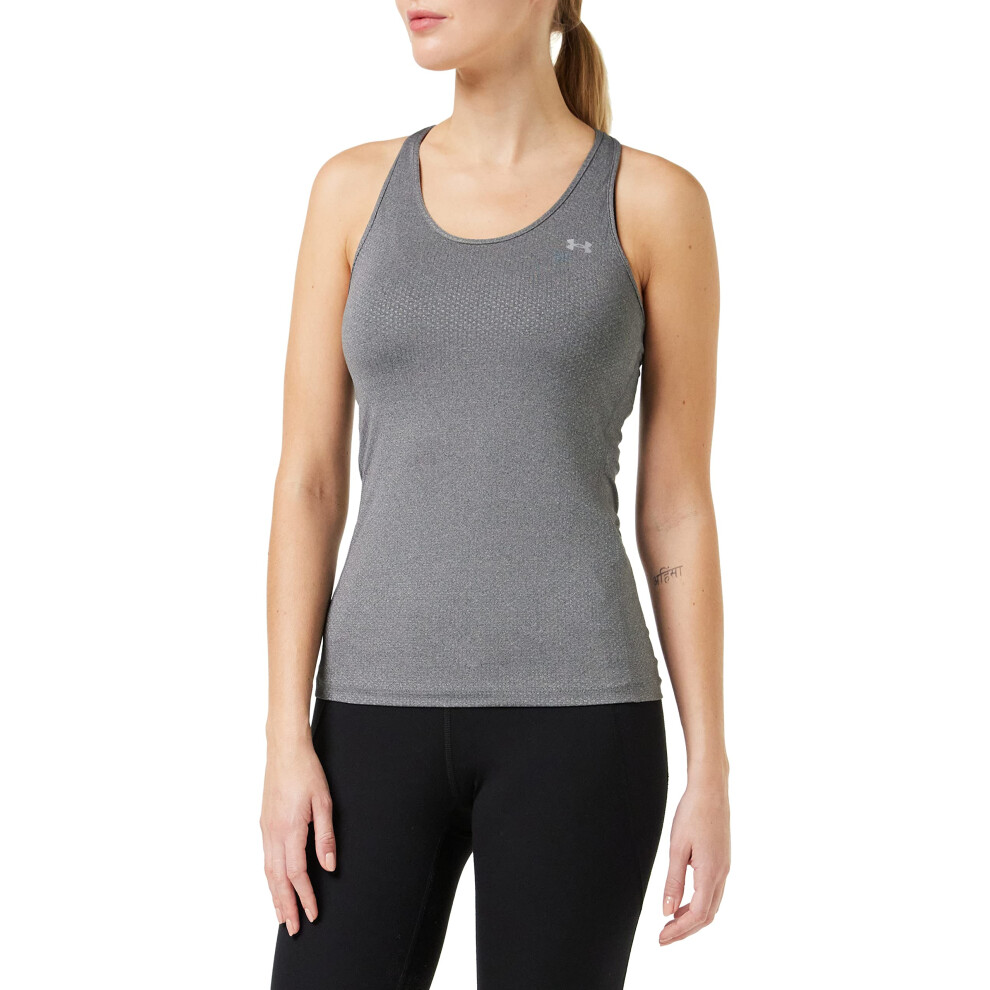 Under Armour Women's HeatGear Armour Racer Tank LG Gray