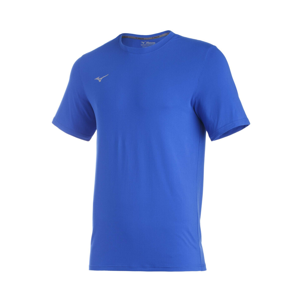 Mizuno Comp Diamond Short sleeve Crew  Royal  X-Small