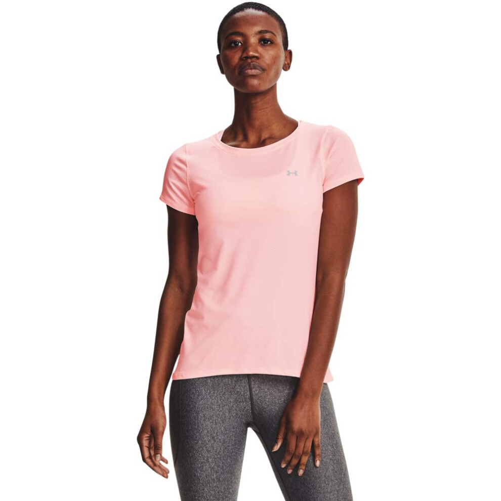 Under Armour Womens HeatGear Armour Short-Sleeve T-Shirt   Beta Tint (