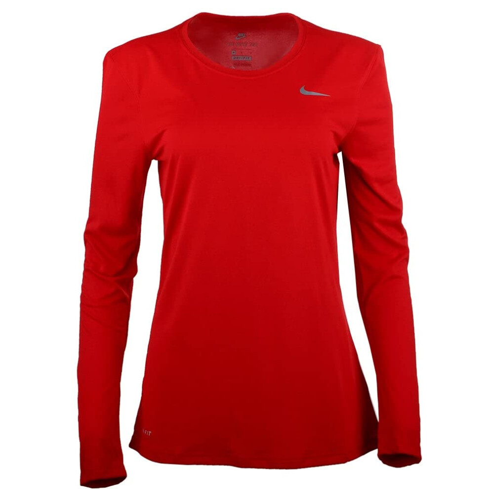 Nike Women's Legend L/S T SP20 TOP - University RED/University RED/Coo