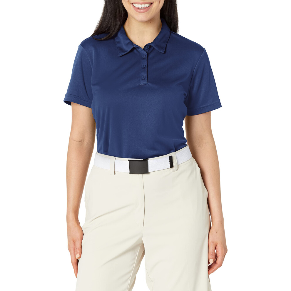 adidas Women's Performance Primegreen Polo Shirt  Collegiate Navy  X-S