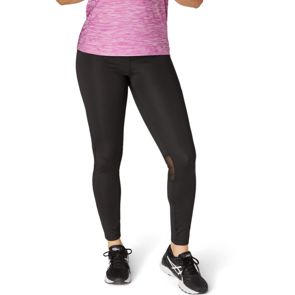 ASICS Women's 7/8 Fashion Tight Training Apparel  M  Performance Black